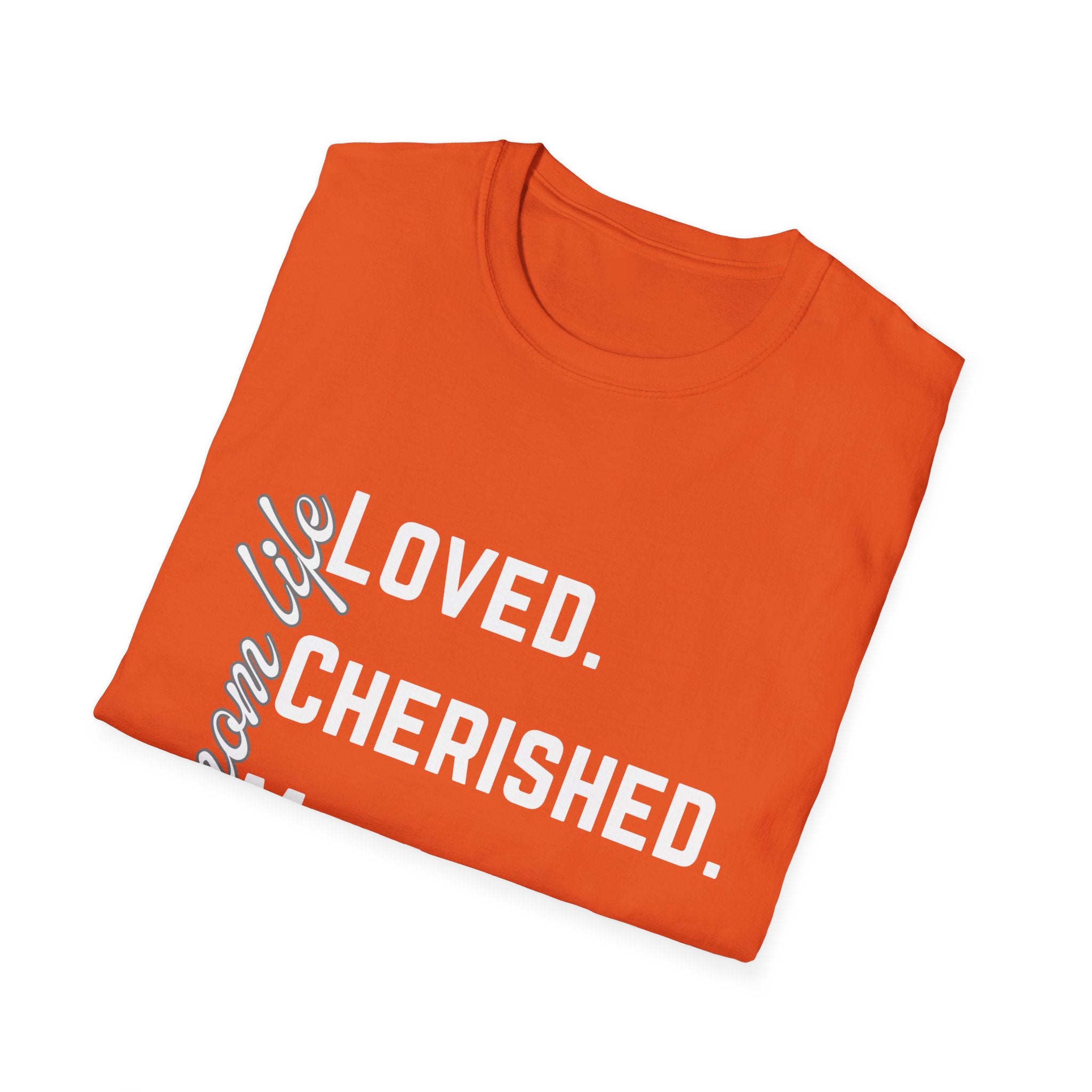 Loved. Cherished. Mom.