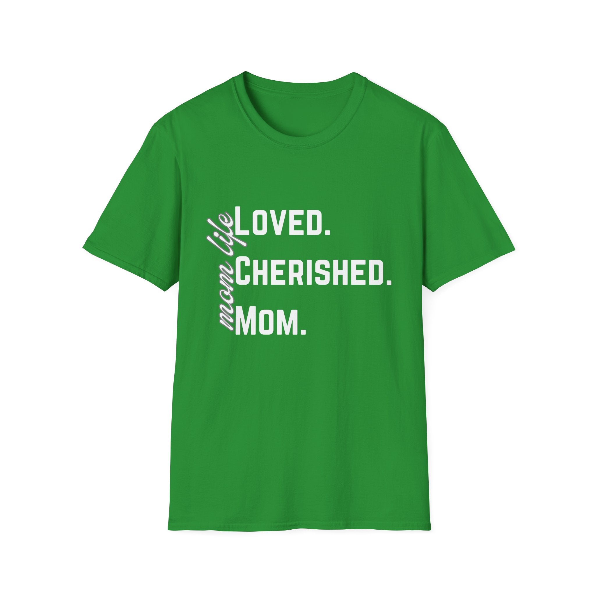 Loved. Cherished. Mom.