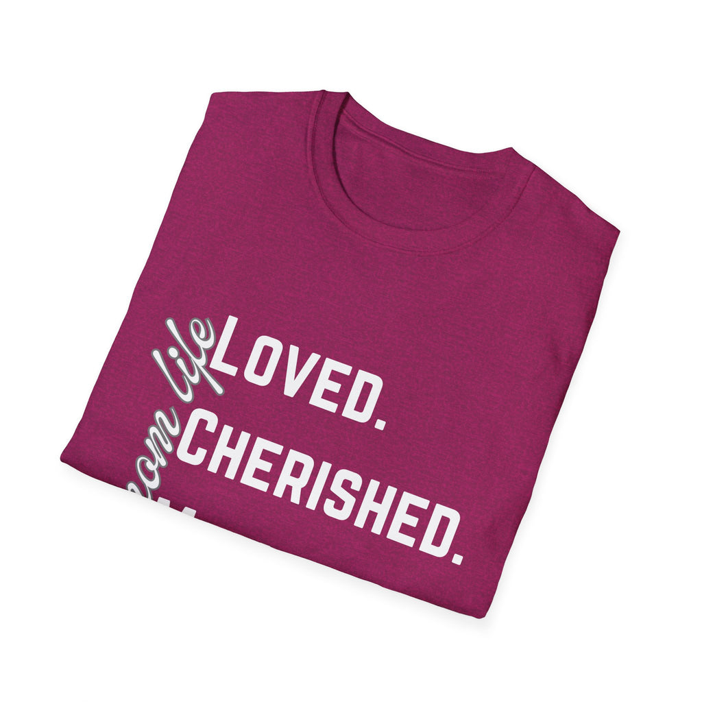 Loved. Cherished. Mom.