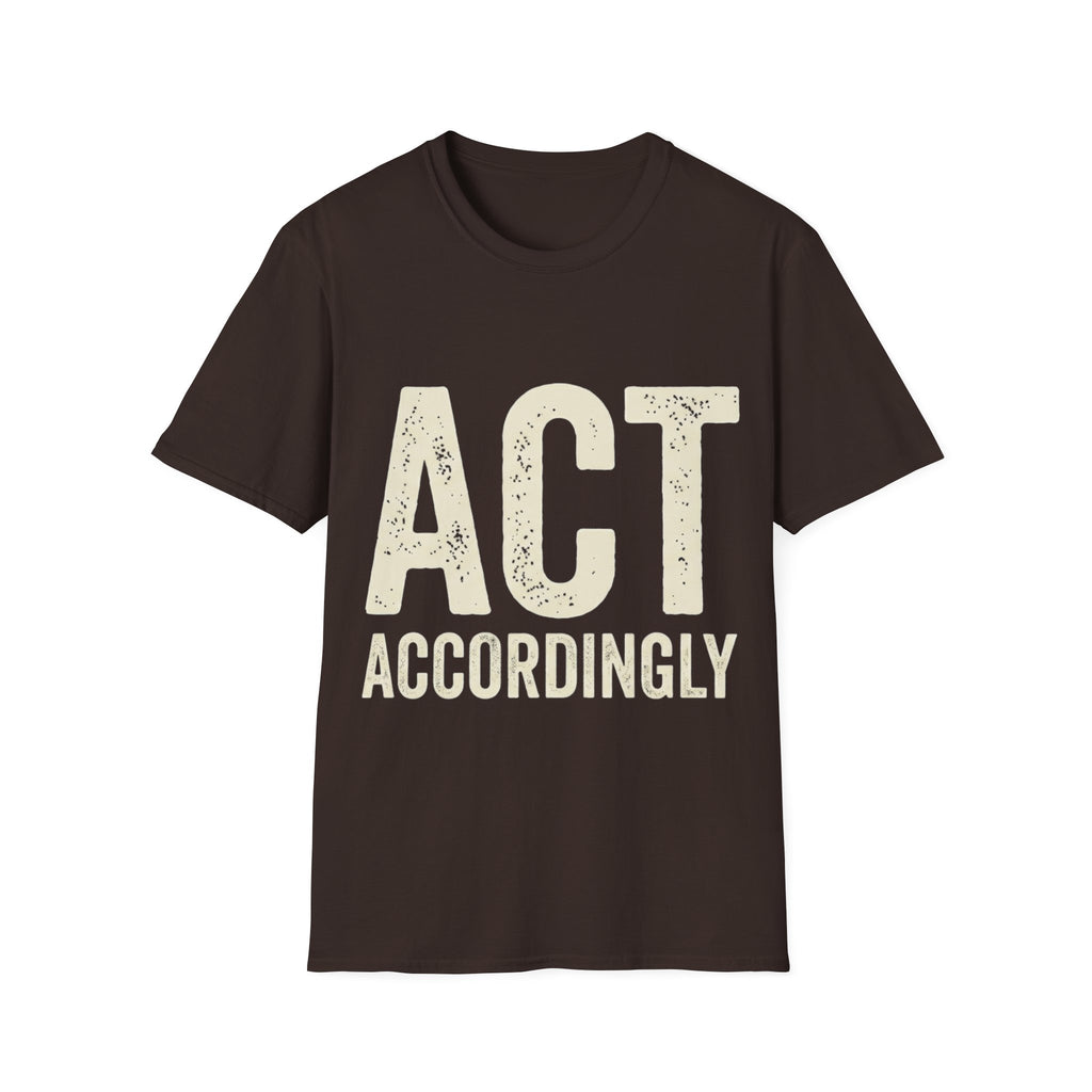 Act Accordingly