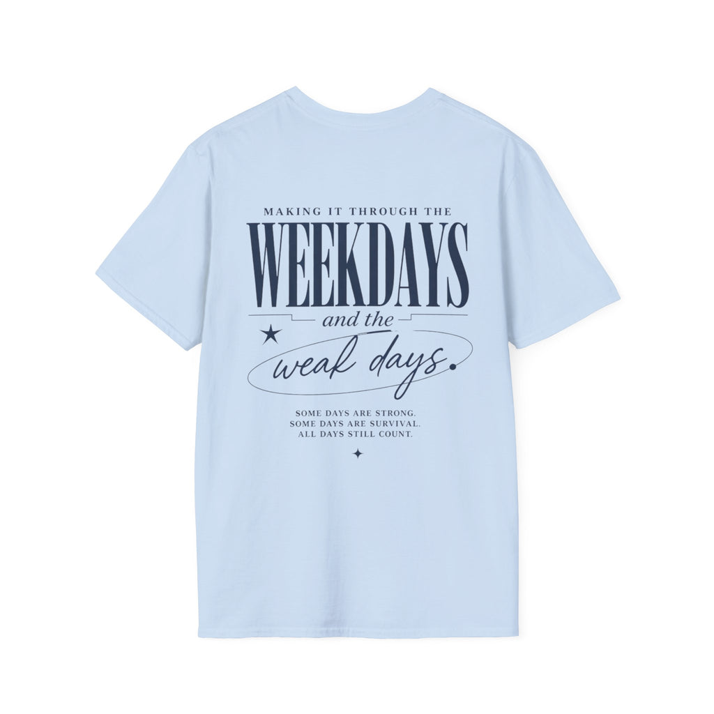 WEEKdays and WEAK Days