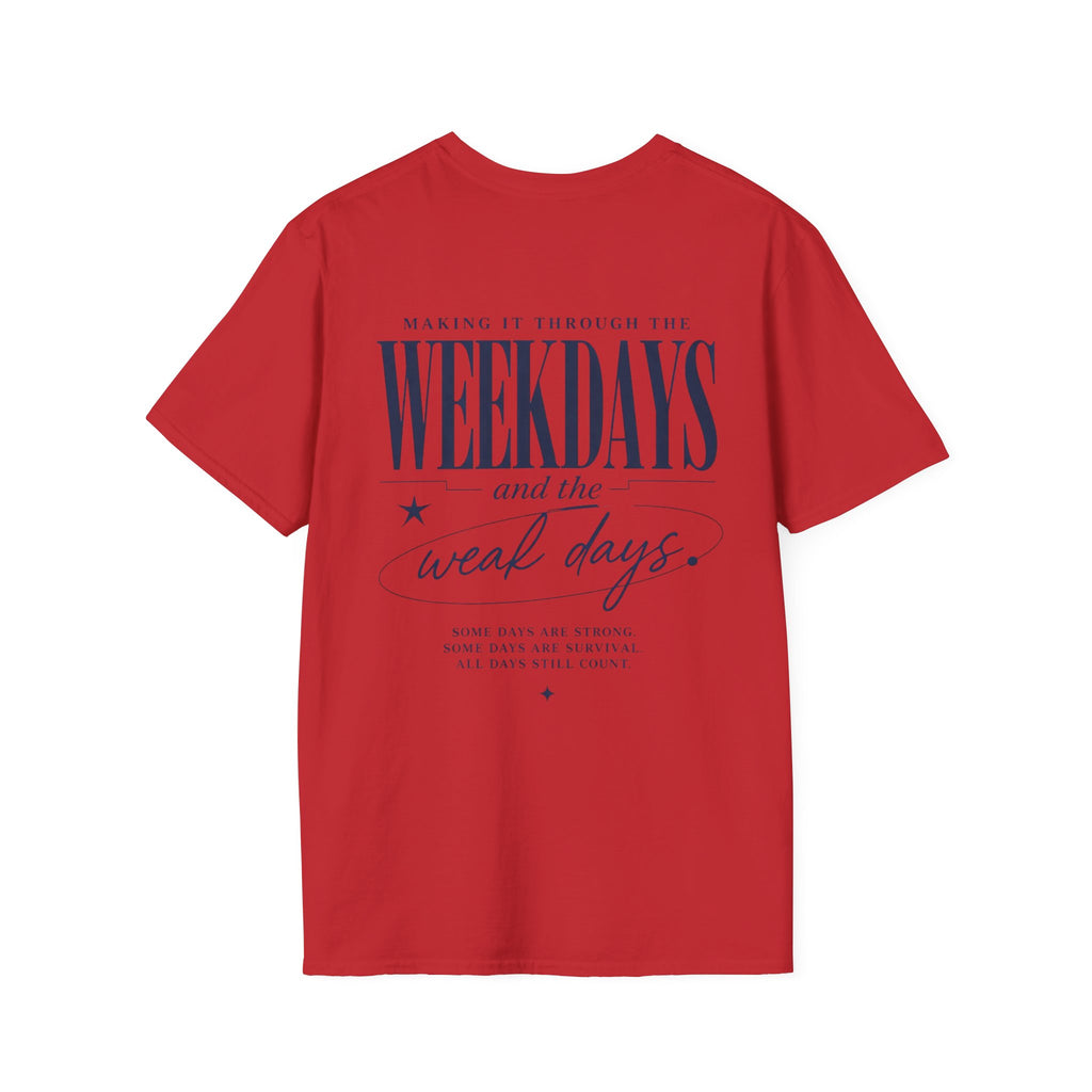 WEEKdays and WEAK Days