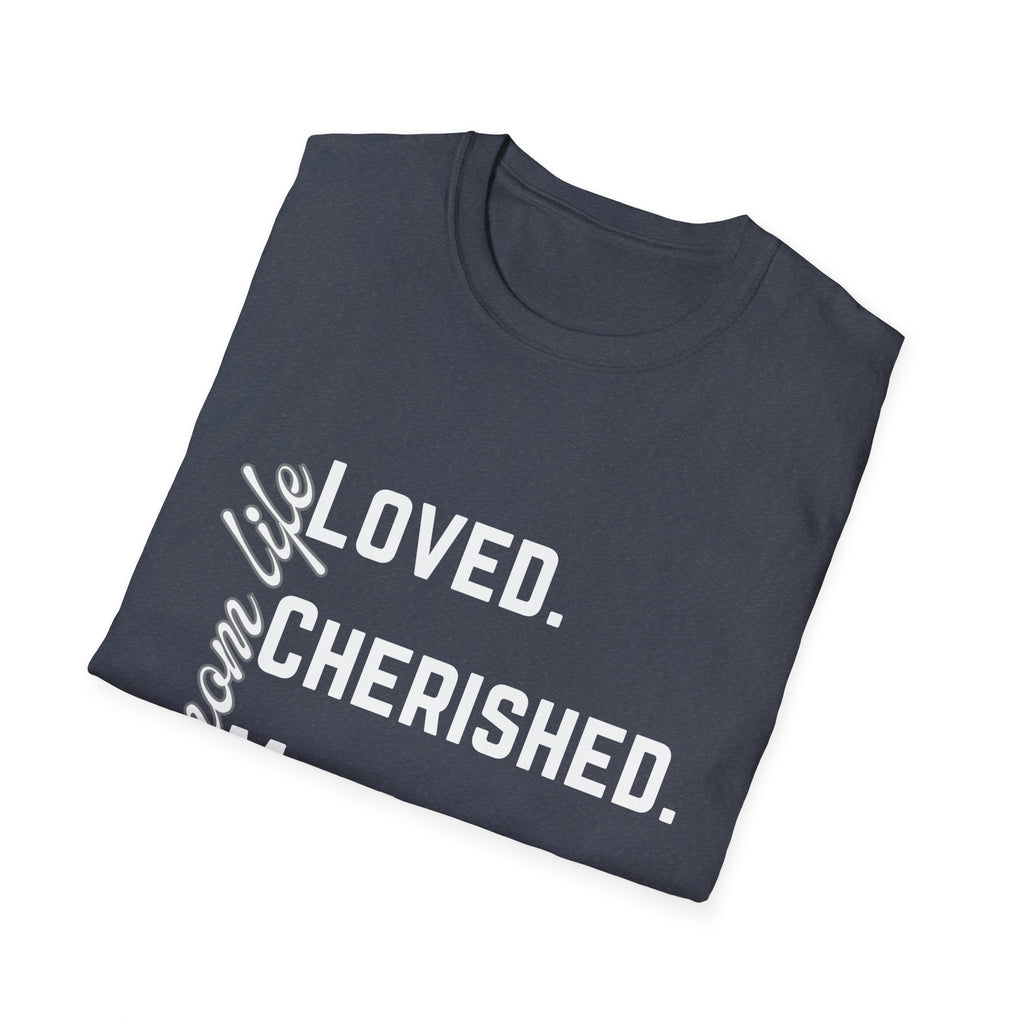 Loved. Cherished. Mom.