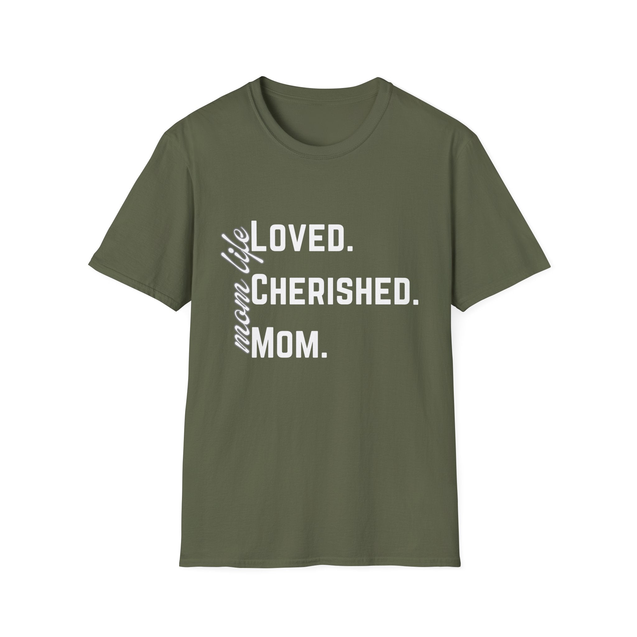 Loved. Cherished. Mom.