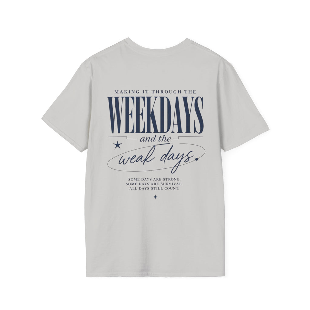 WEEKdays and WEAK Days