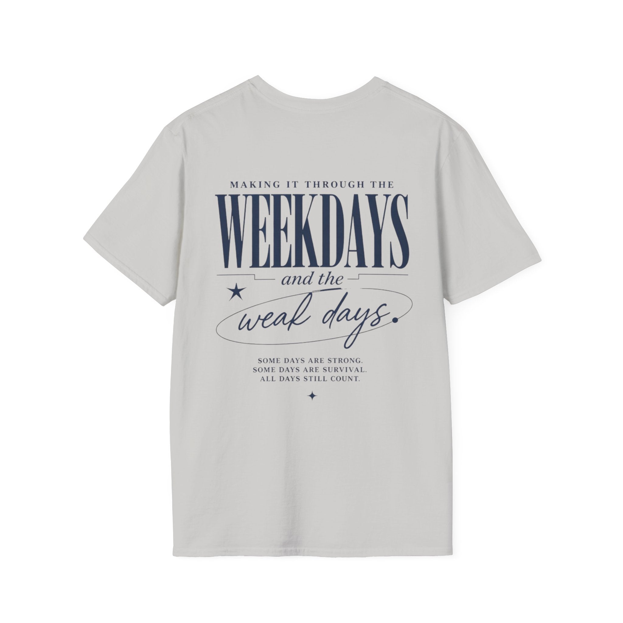 WEEKdays and WEAK Days