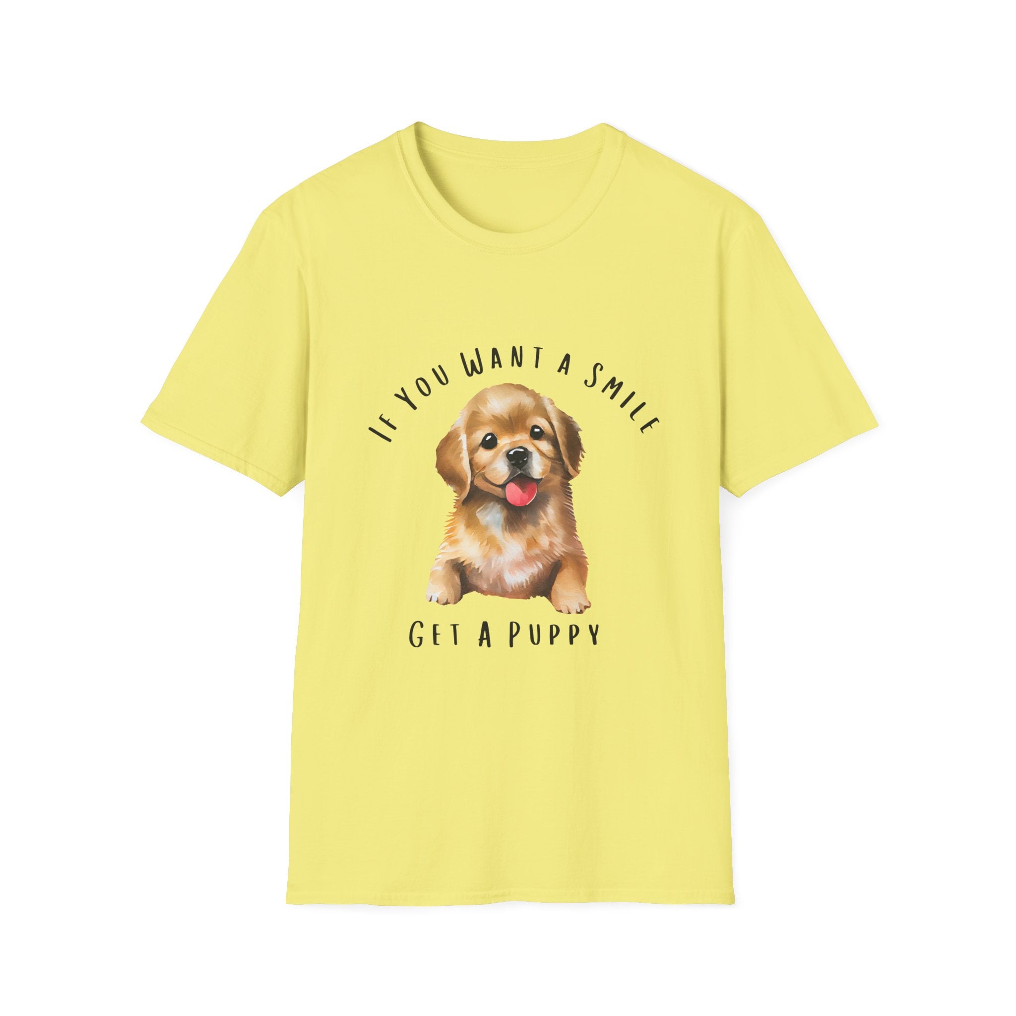If you want a smile, get a puppy