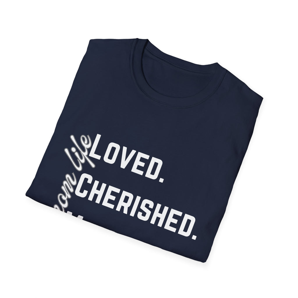 Loved. Cherished. Mom.