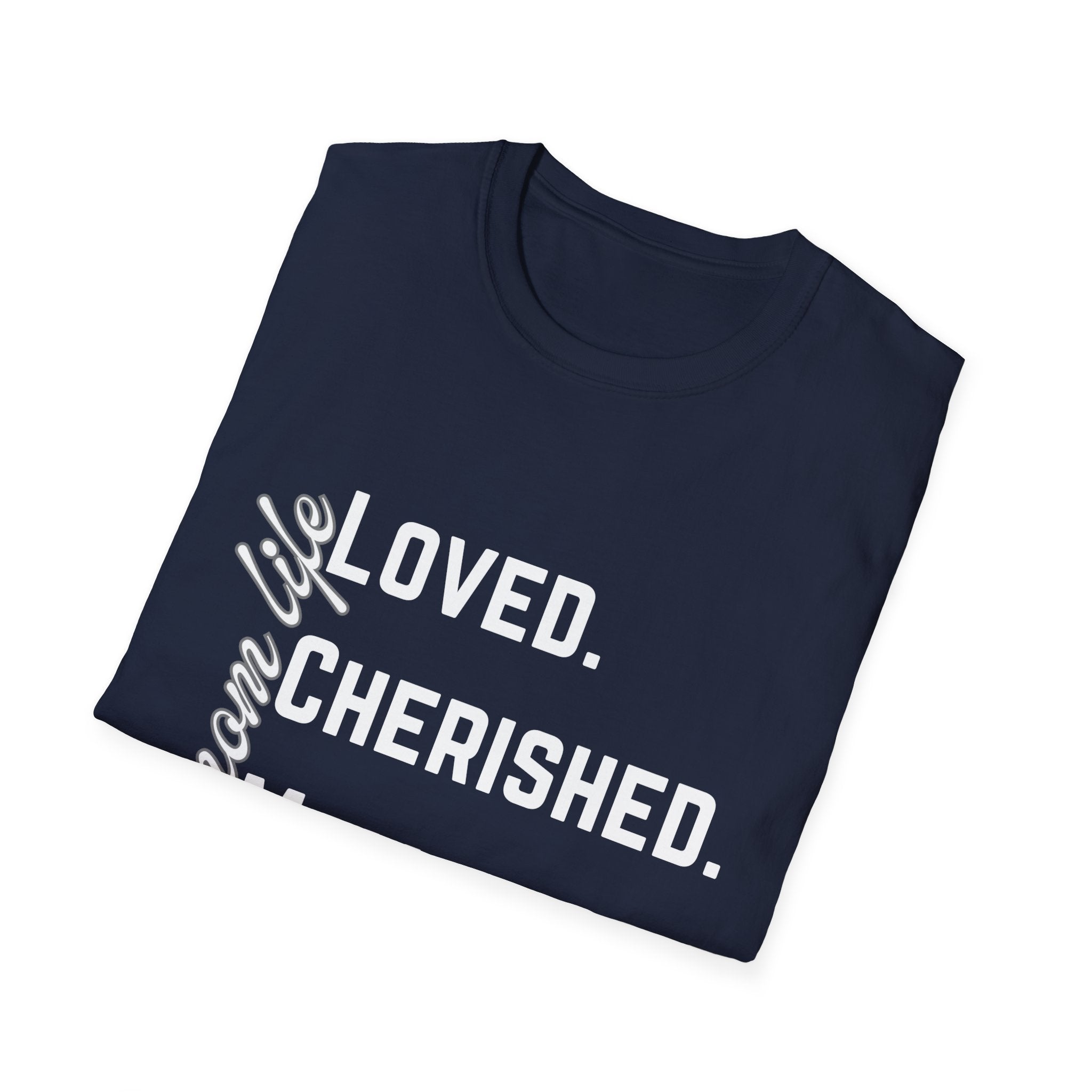 Loved. Cherished. Mom.