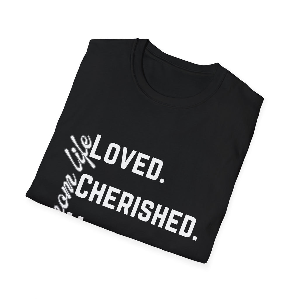 Loved. Cherished. Mom.