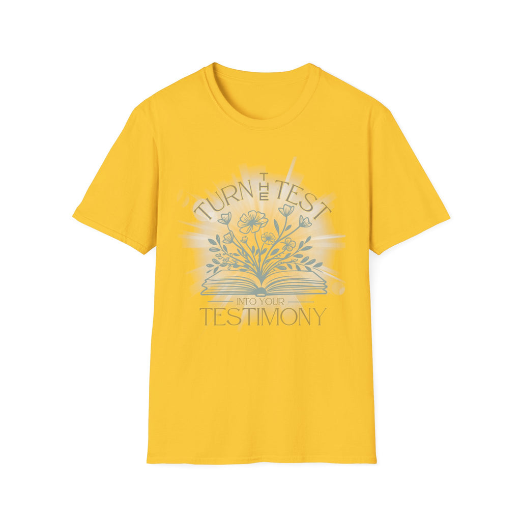 Turn Your Test Into Testimony Tshirt
